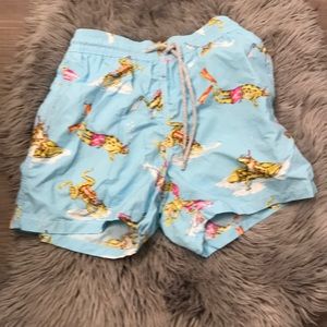 Large swim trunks slim fit